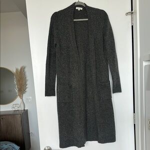 Max Studio Gray Cardigan Sweater